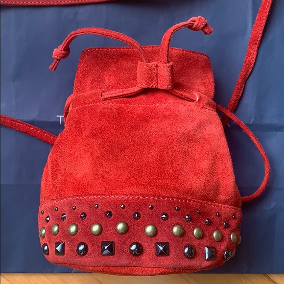 NWOT Tommy Leather Bag - Picture 3 of 7